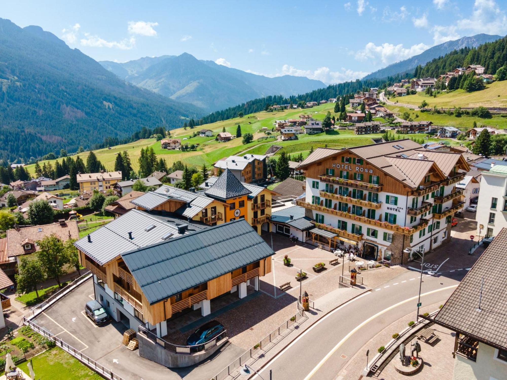 Hotel Rosa Wellness & Spa Vigo di Fassa Dış mekan fotoğraf